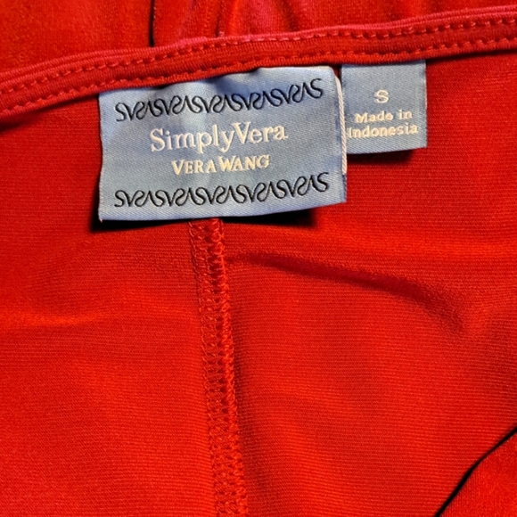 Simply Vera - Vera Wang - Garnet Red - Sheath Dress - Size Small - NWOT - Picture 5 of 7